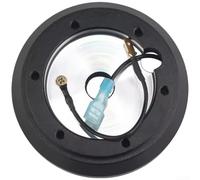 Kit Moyeu Direction Sport pour Mazda Miata pour rx7 Kit Moyeu | Alliage pour aluminium pour robuste, compatibilité pour hyundai Accent, finition noire , kit complet et clé