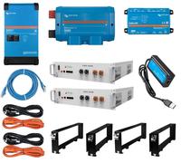 Kit Multiplus II 48/5000 avec boîtier électrique PYTES 10 kWh (monophasé)