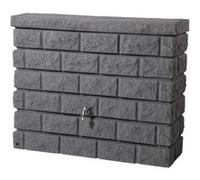 Récupérateur eau de pluie Rocky Mural 400L GARANTIA Gris granite