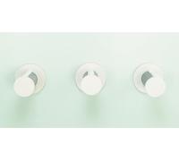 Kit Mural 3, 3 marches, 3 × ø 18 × 22 cm, Blanc/Gris