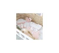 Les Kinousses - Kit naissance bébé 6 pièces - Motif arc-en-ciel - Certifié OKEO-TEX - Rose