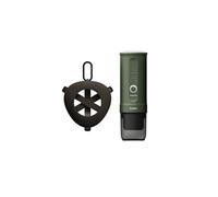 Kit OutIn Nano Machine Expresso + Support Portable Vert Forêt