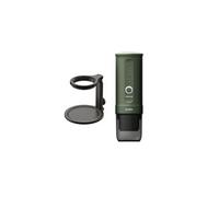 Kit OutIn Nano Machine à Expresso Électrique Portable + Support Universel - Vert Forêt - Camping, Voyage