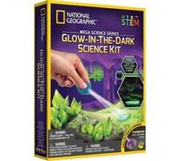 National Geographic JM80205 Glow in The Dark Mega Science Kit, Multicolor