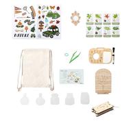 Kit Nature pour | Activités Ludiques D'Observation Végétale,Kit d'Exploration en Plein Air - pour Collégiens Anniversaire Camping Jardin Arrière-Cour et Sorties Scolaires