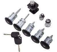 Kit neiman barillet serrure de porte + 2 clés Pour Ford Transit CONNECT 2006 Jeu De 8 Inserts De Verrouillage