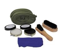 KIT NETTOYAGE CHAUSSURES KAKI BROSSE CIRAGE ARMEE RANGERS MILITAIRE GENDARMERIE