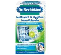 Dr Beckmann - Hygiène et Nettoyant Lave-vaisselle En Poudre - Produit Lave-vaisselle Qui Dégraisse et Élimine Les Mauvaises Odeurs - Avec Une Lingette Nettoyante Incluse - 75g - Parfum Citron