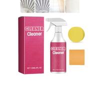 Kit nettoyant multi-usages pour cuisine, spray dégraissant multi-usages pour surfaces de cuisson, chiffon et éponge (1PCS)