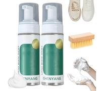 Kit Nettoyant Pour Baskets HAIBUS Active Foam, Mousse Riche, Nettoyage En Profondeur, Mousse Nettoyante Pour Baskets, Nettoyage Sans Eau, Nettoyant Pour Chaussures Avec Brosse De Nettoyage (2 pièces)