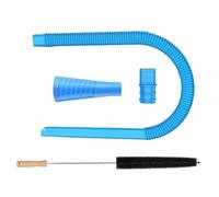 Kit Nettoyeur De Conduit Sécheuse - 2-Pièces Kit Universel De Nettoyage Bouche D'Aération | Flexible Pièces De Rechange Élastiques Pour Aspirateur Et Raccord Tuyau | Pour Laveuse Et Enlève Pe