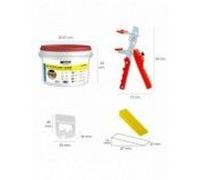 Kit Nivelador Solador (Pistola, calzos y cuñas)