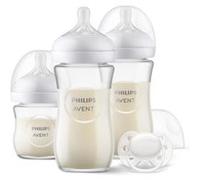Kit nouveau-né - Natural Verre 3.0 - Biberon Verre 120ml + 2 Biberons 240ml + Sucettes Ultra Douce 0-6M G