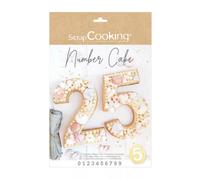 Kit number cake Scrapcooking