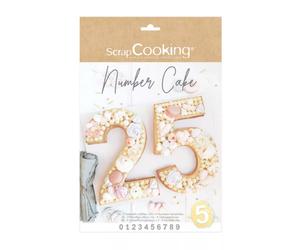 Kit number cake Scrapcooking