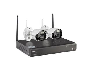 Kit NVR WiFi 8 canaux + 2 caméras Bullet - URMET 1098/820
