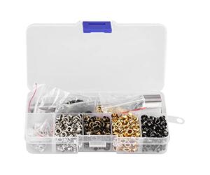 Kit Oeillet et Rondelles de Fixation pour Couture Cuir Vêtements Artisanat avec 3pcs Outils de Travail Manuel Ensemble, Accessoires de Couture(3mm*420pcs)