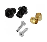 Kit olives/pins/vis durite de frein XLC Br-x65 shi.sm-bh90 Noir