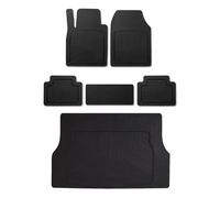 Kit OMAC Tapis de sol et coffre pour VW T-Roc 2017-2025 Antidérapante Noir 6Pcs
