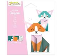 Kit Origami - Avenue Mandarine - Chat - 20 feuilles - Enfant - Rose