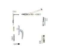 Kit oscillo-battant Galicube 1 V FAPIM à crémone Nefer midi - compas moyen 562 à 1200 mm - Noir 9005-1330BA_37