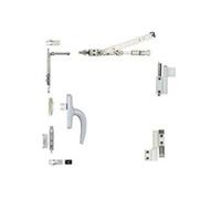 Kit oscillo-battant Galicube 1 V FAPIM à crémone Nefer midi - compas moyen 562 à 1200 mm - Noir 9005 - 1330BA_37