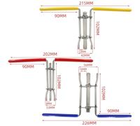 Kit Outil Montage Joint Hydraulique 3PCS Acier Inoxydable | Acier inoxydable , 3 tailles incluses, poignées antidérapantes, pour cylindres hydrauliques