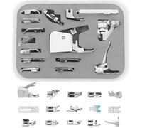 Kit Outils Aiguille et Fil, Adaptateur Machine à Coudre, Accessoires pour Couture et Fermetures