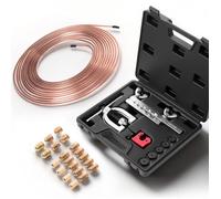Kit Outils d'Évasement de Tuyaux de Freins 45°-VEVOR-Dudgeonnière Climatisation Dudgeonnage Simple Double