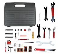 Kit outils vélo 44 pièces, clés Allen, extracteur manivelle, tendeur rayons, réparation entretien .