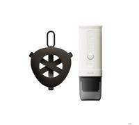Kit OutIn Nano Machine Expresso + Support Portable Blanc Perle