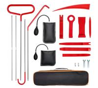Kit Ouverture Porte Voiture,Outil Demontage Garniture,Outil Demontage Garniture voiture,20Pièces Outils de Retrait de Garnitures avec Pompe à Air pour Ouverture de Portière Kit Réparation de Voiture
