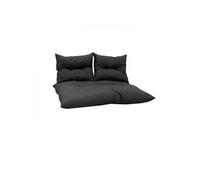 Kit palette classic Matelas ardoise 2 coussins dossier JARDIN PRIVE