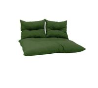 JARDIN PRIVE - Kit Palette Classique Avocat Matelas + 2 coussins dossier