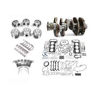 kit palier moteur Kit de reconstruction de pour A6 A8 3.0 3.0L 11-18, vilebrequin, bielle principale, roulement de Piston, jeu de joints(Cast Crankshaft)
