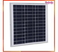 Kit panneau solaire 100W AKOZON - monocristallin 23% avec contrôleur et clip batterie, IP67