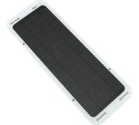 kit Panneau Solaire 12V 5W Panneau Solaire Portable Professionnel Efficace en Silicium Monocristallin pour Voiture Moto Bateau