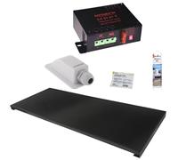Antares Diffusion – Kit panneau solaire ALL BLACK 170W – Régulateur MPPT 15A – Câble 5m