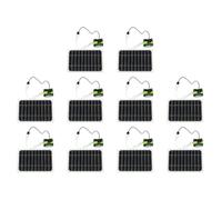 Kit Panneau Solaire Monocristallin 5W 5V USB pour Téléphone Caméra | Panneau Solaire USB Monocristallin 5W 5V Avec Rendement Environ 21 5 Pour Téléphone Caméra