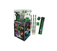 Kit papeterie Minecraft Creeper 5 pièces