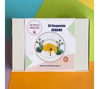 Kit papier - déco renard à coller