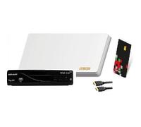 KIT Parabole plate Selfsat H30D + Récepteur SERVIMAT VEGA TNTSAT (Astra 19,2°)