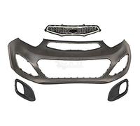 Kit pare-chocs avant apprêté + accessoires pour Kia Picanto TA 5 portes année de construction 11-15