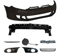 Kit pare-chocs avant + support + accessoires VW Golf VI 6 5K année de construction 08-12 pour trous PDC