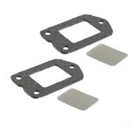 Kit pare-étincelles, 14586240630 Écrans 14586642031 Joint pour Echo SRM225, pièces de rechange pour tondeuse à gazon, accessoires de rechange (2 ensembles)