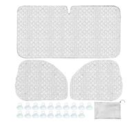 Kit Pare-Soleil pour Pare-Brise, Stores Thermiques Intérieurs pour Voiture Fenêtre Relevable Pare Soleil Voiture