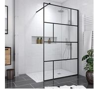 Pack Paroi de douche 120x195 cm + RECEVEUR DE DOUCHE A CARRELER 90x140 RECOUPABLE