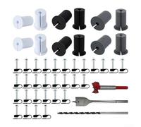 Kit Passage pour câble pour starlink, 6 Passe-Fils Silicone Kit(5) | Pour Installation Murale, Silicone Flexible, pour idéal pour starlink, Design Ondulé, 6 Pièces