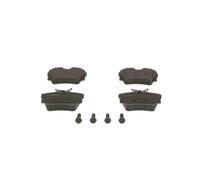 Bosch Plaquettes de frein arrière BP378 – ECE-R90, sans cuivre, réduction bruit/poussière – Jeu 4
