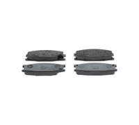 Bosch BP2139 - Plaquettes de Frein Avant pour Voiture - Qualité Bosch - Réduction du Bruit et de la Poussière - Certifié ECE-R90 - Sans Cuivre - Jeu de 4 Plaquettes